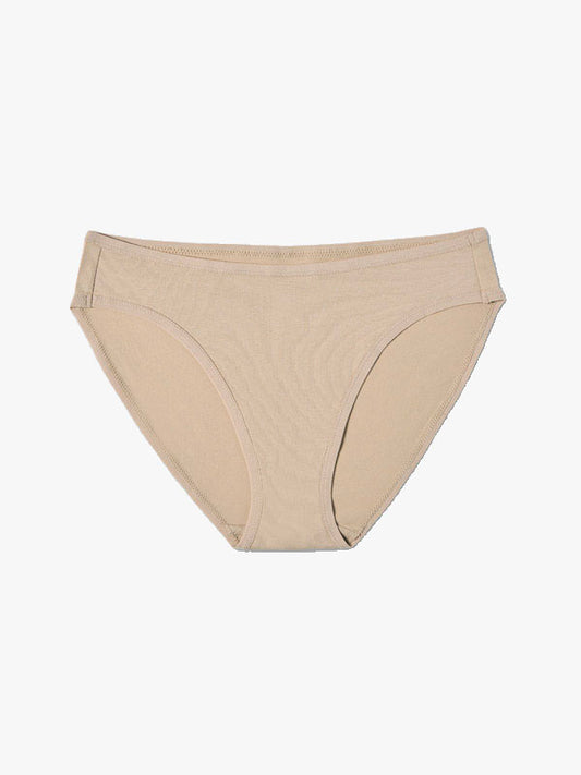organic cotton brief - beige