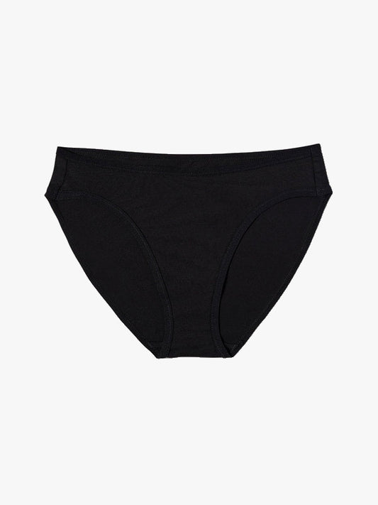 organic cotton brief - black