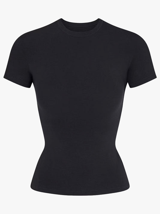 organic cotton t-shirt - black