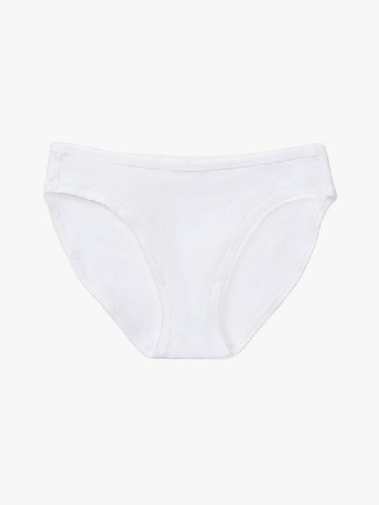 organic cotton brief - white