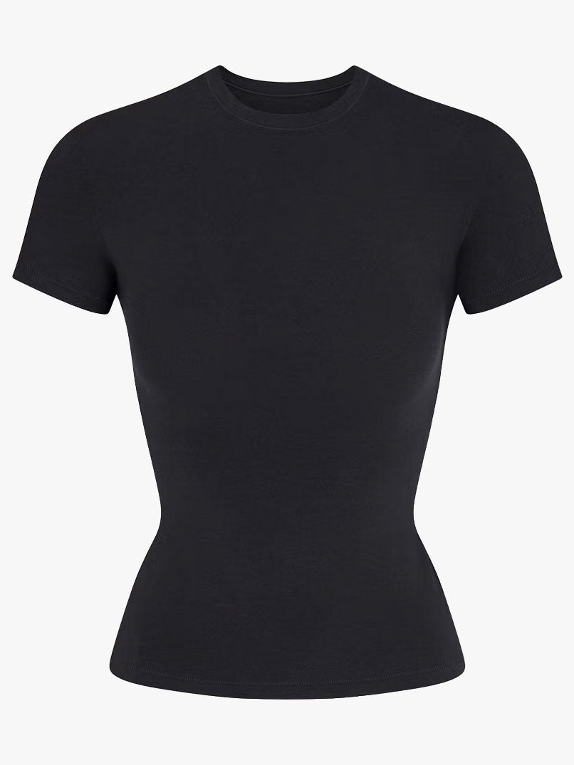 organic cotton t-shirt - black