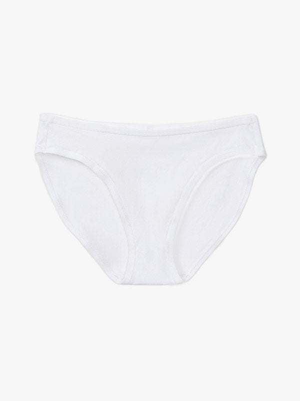 organic cotton brief - white