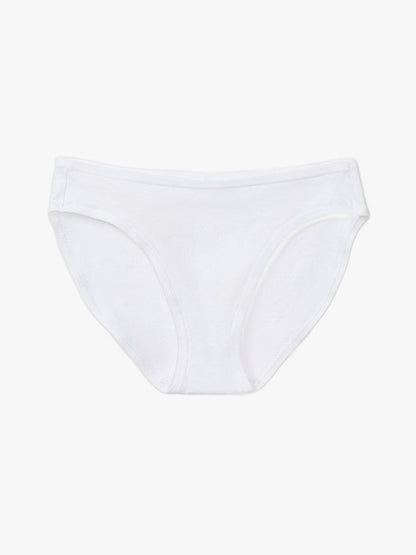 organic cotton brief - white